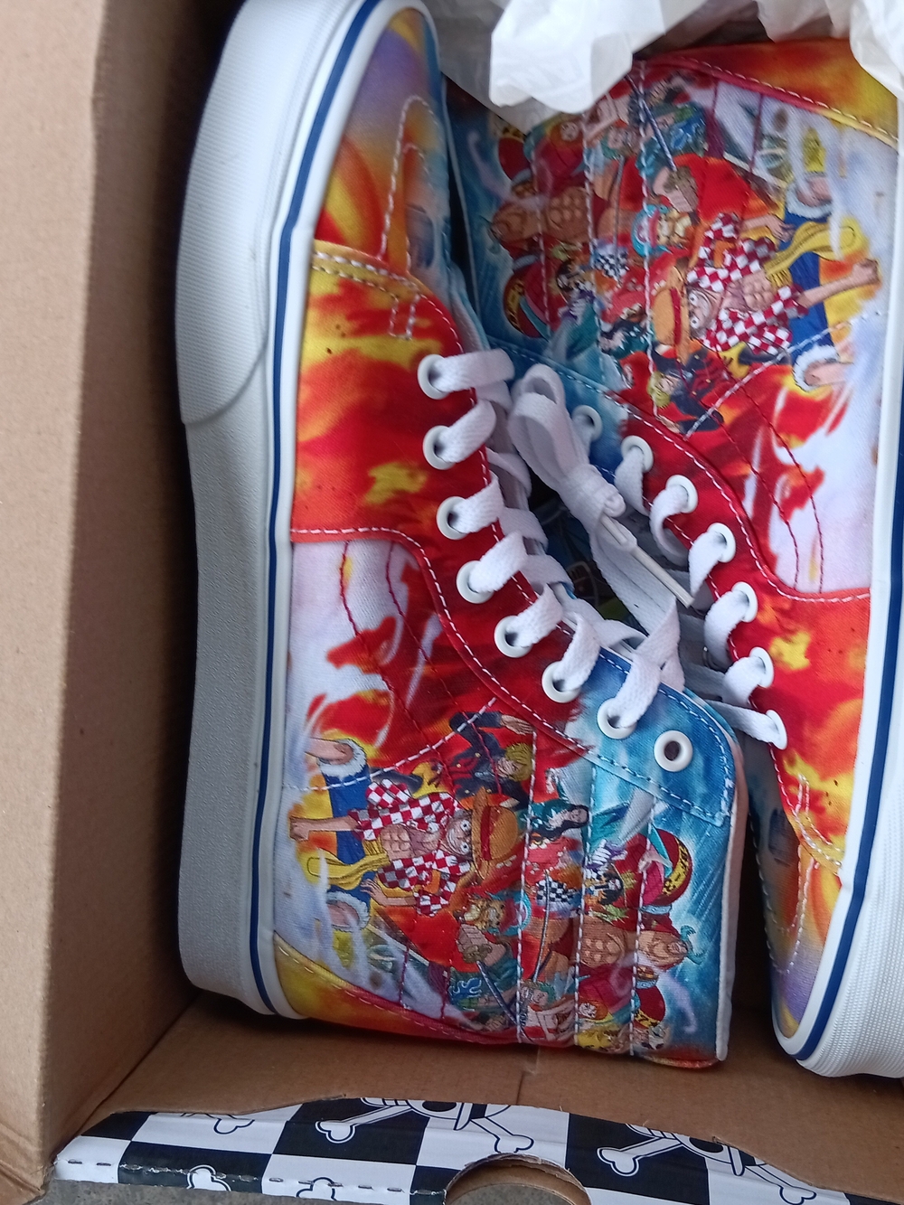 Vans x One Piece Punk Hazard -Hi High Top Sneakers